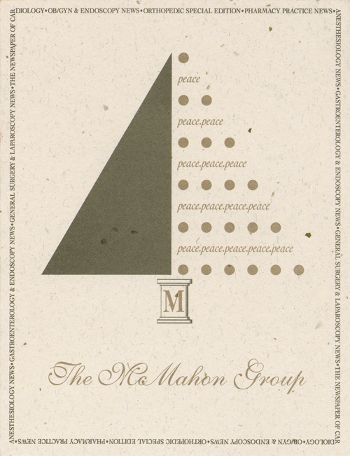 Card design for McMahon Group