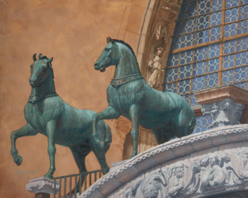 San Marco Horses painting