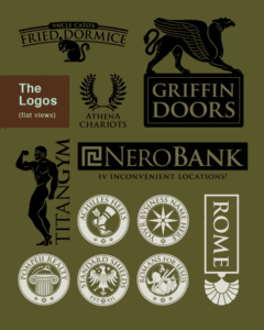 Details of the logos