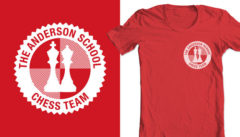 Front logo for The Anderson School Chess Team