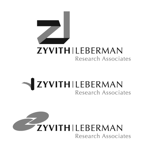 Alternate options for the Zyvith Leberman logo