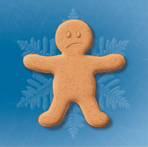 Cookie-Cutter Gingerbread Man