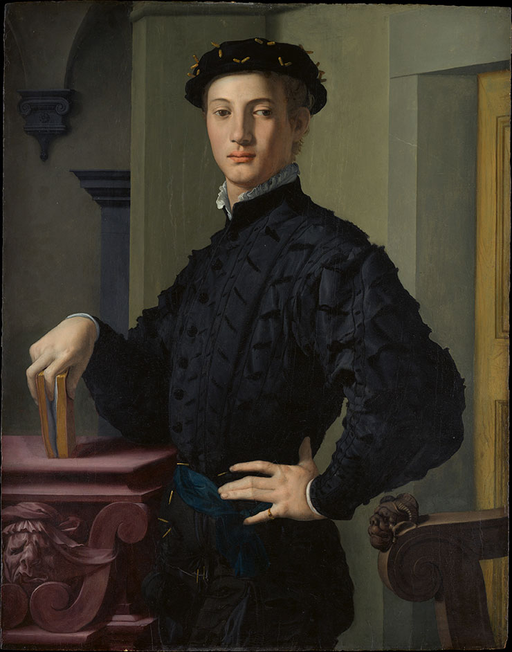 Portrait of a Young Man by Bronzino at The Met