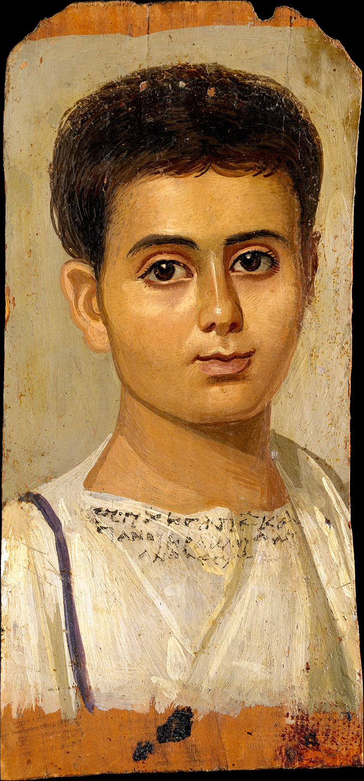 Portrait of the Boy Eutyches at The Met