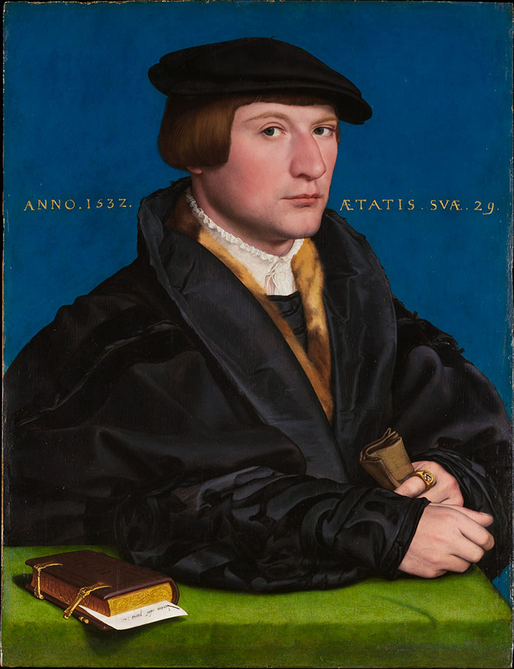 Hermann von Wedigh III by Holbein at The Met