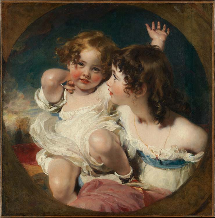 The Calmady Children by Sir Thomas Lawrence at The Met