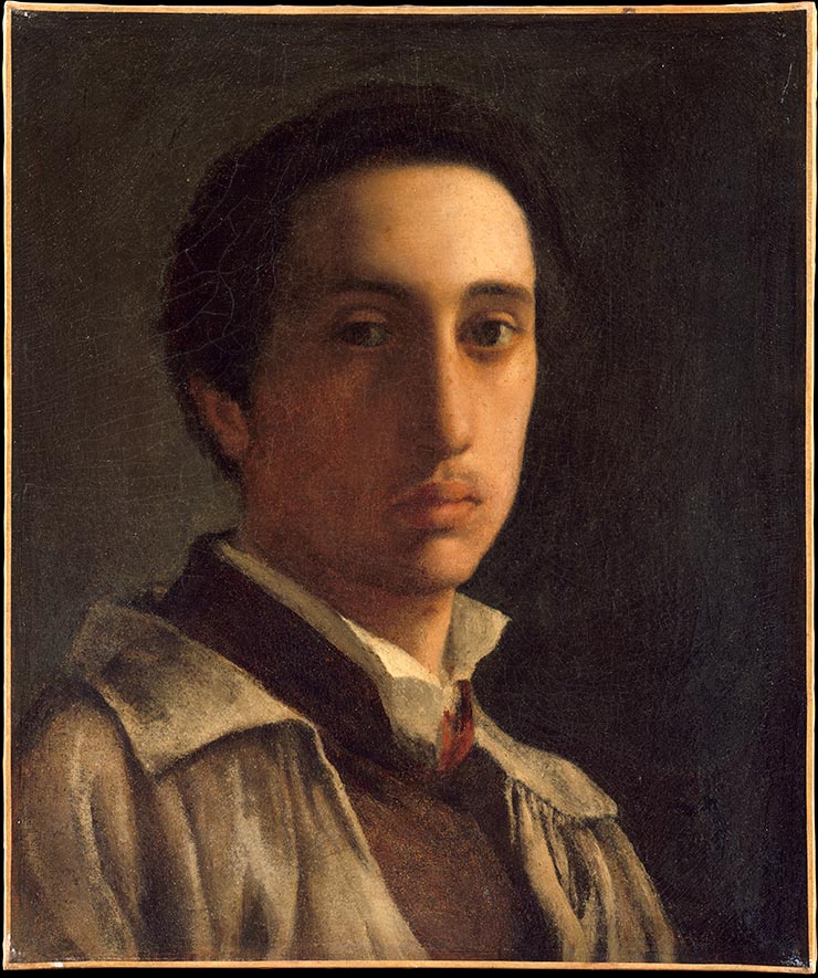 Self-Portrait by Degas at The Met
