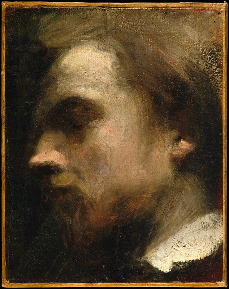Self-Portrait by Fantin-Latour at The Met