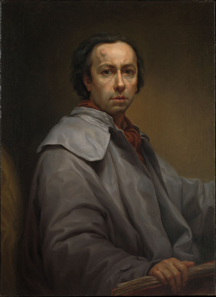 Self-Portrait by Mengs at The Met