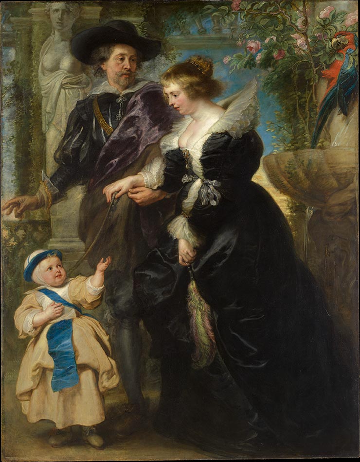 Family-Portrait by Rubens at The Met