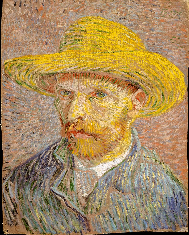 Self-Portrait by Van Gogh at The Met